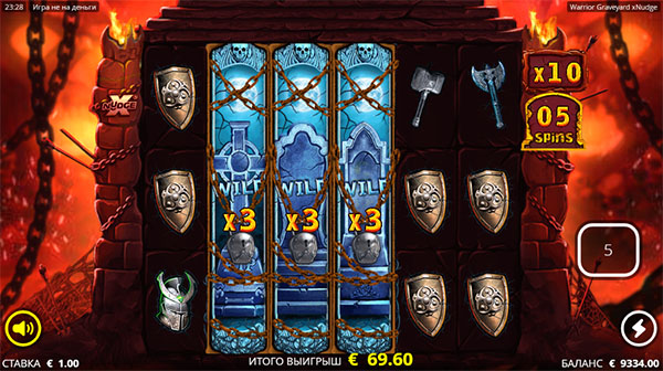 Warrior Graveyard xNudge — Nolimit City